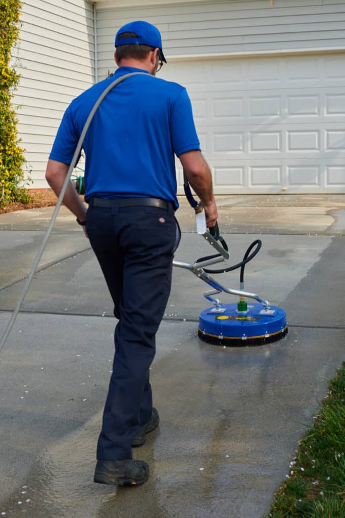 Driveway cleaning True Clean Power Wash & Seal Charlotte, NC